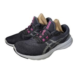 Asics Shoes Womens Size 8 Gray Pink Trail Running Adventure Sneakers